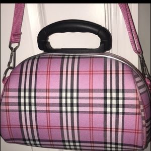 Pink Plaid Bag